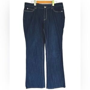 Michael Kors jeans pants Classic flare blue size 12